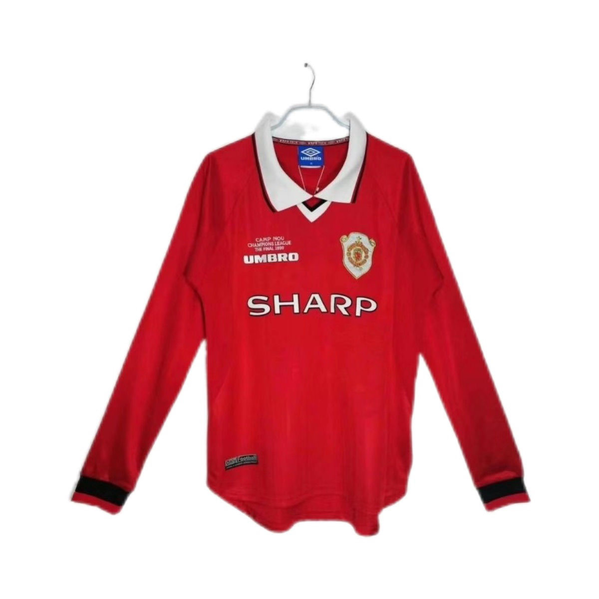 1999/2000 Retro Long SleeveManchester United Home Football Shirt