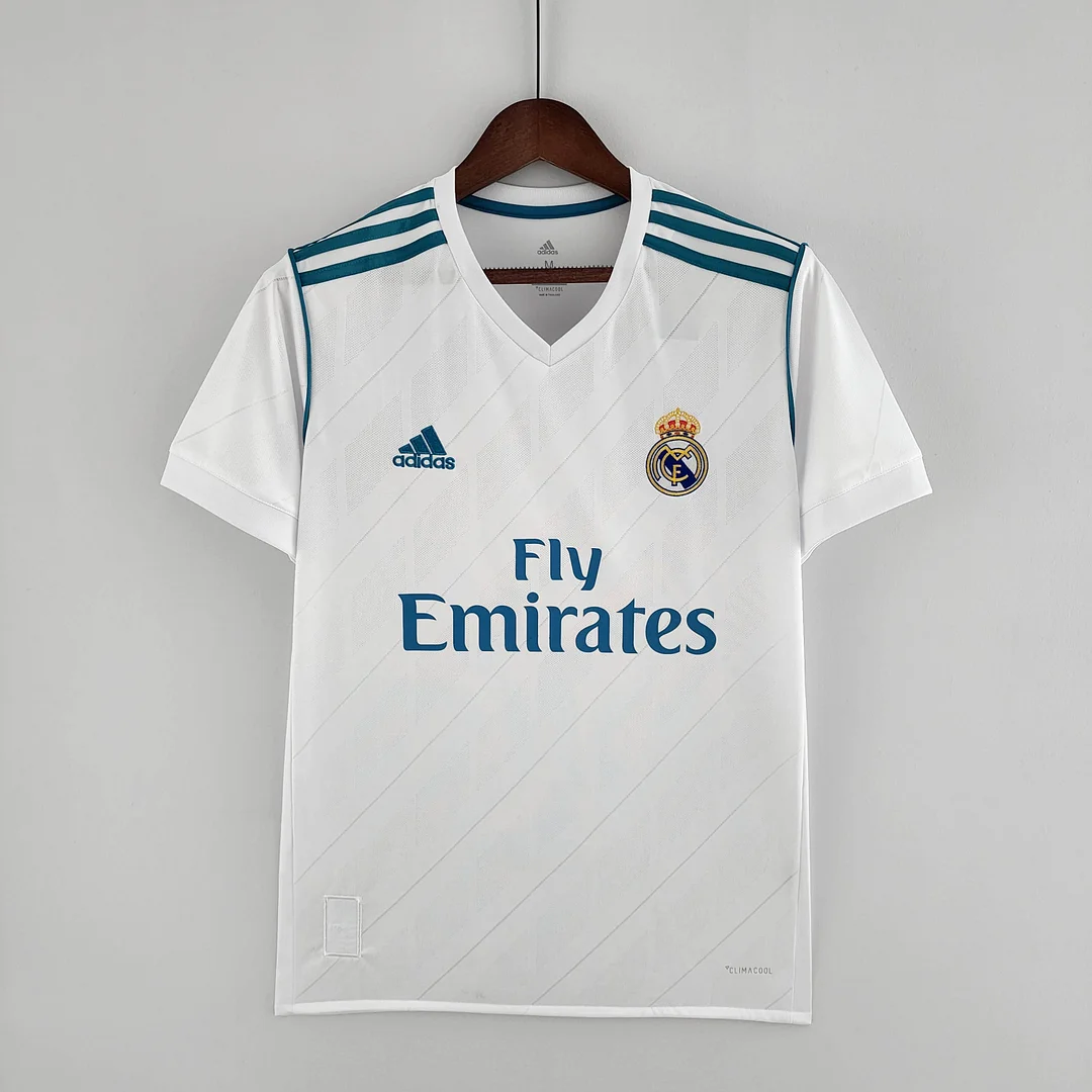 2017/2018 Retro Real Madrid Home Football Shirt