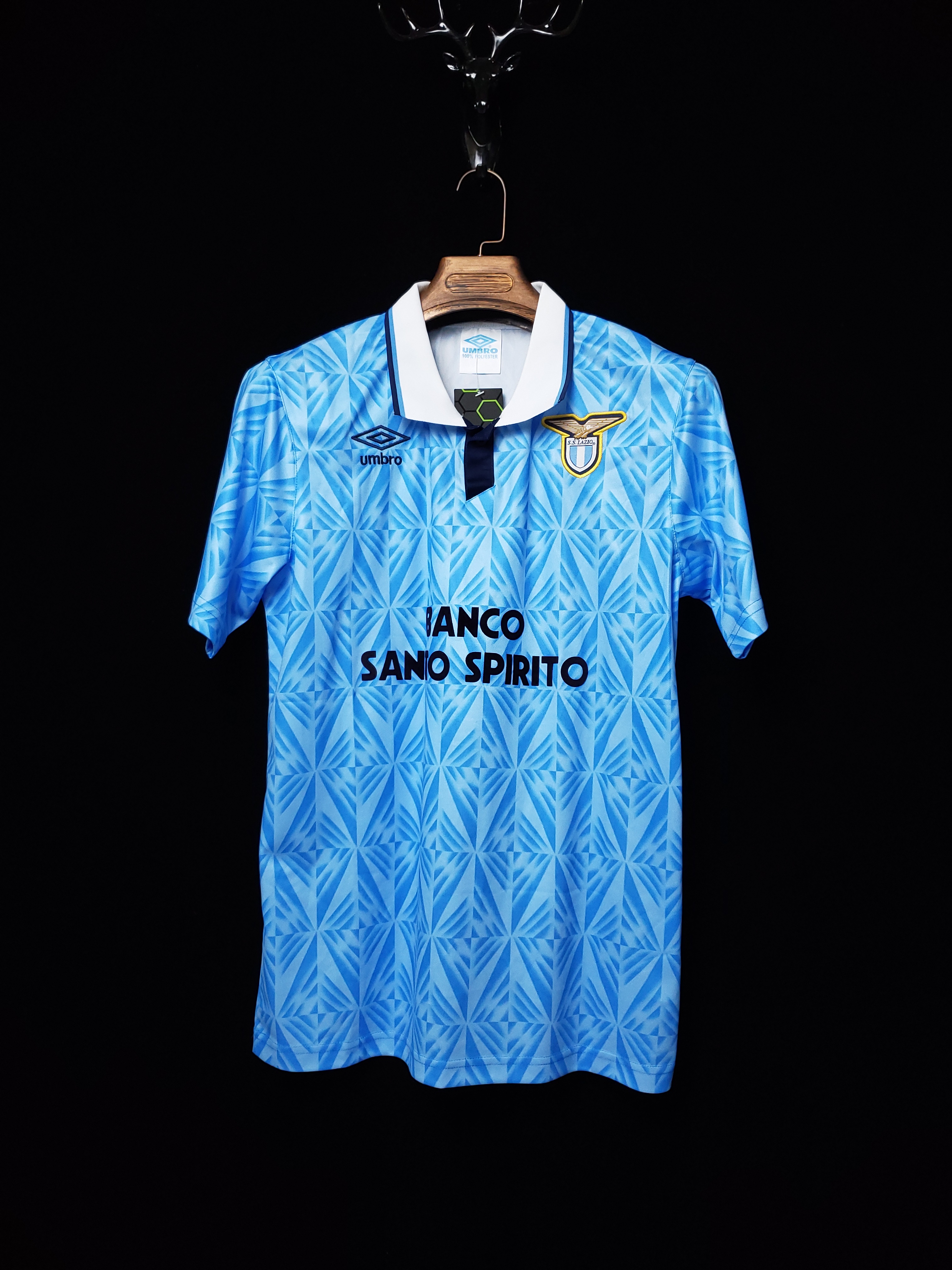 1991/1992 Retro Lazio Home Football Shirt