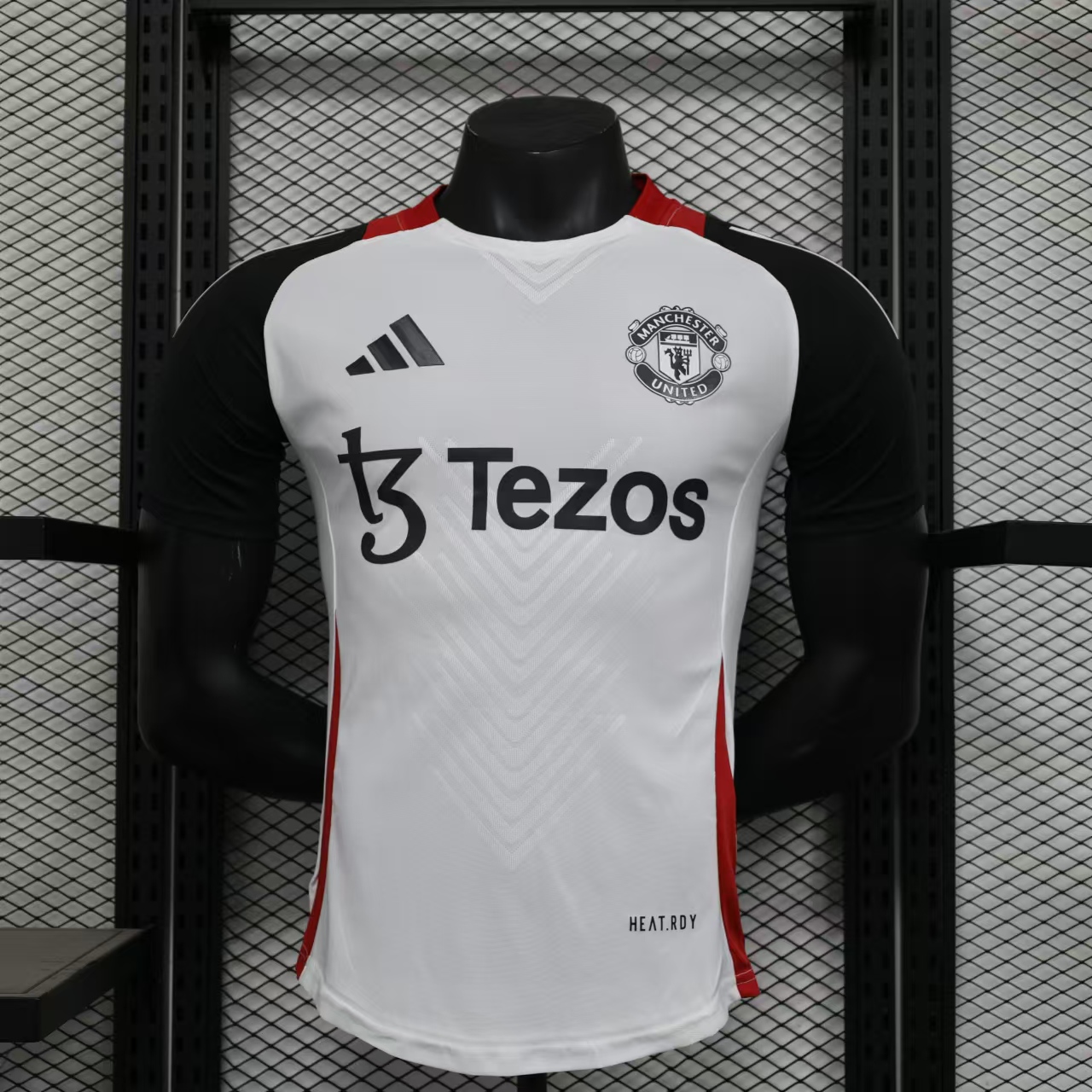 2024/2025 Player Version Manchester United Pre-Match Chinese New Year Football Shirt 1:1 Thai Quality