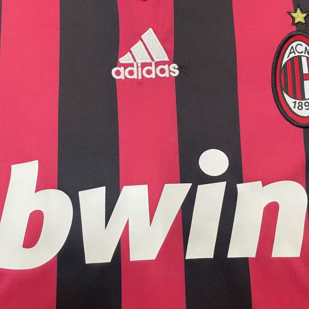 2009/2010 Retro Ac Milan HomeFootball shirt Kids Size 1:1 Thai Quality