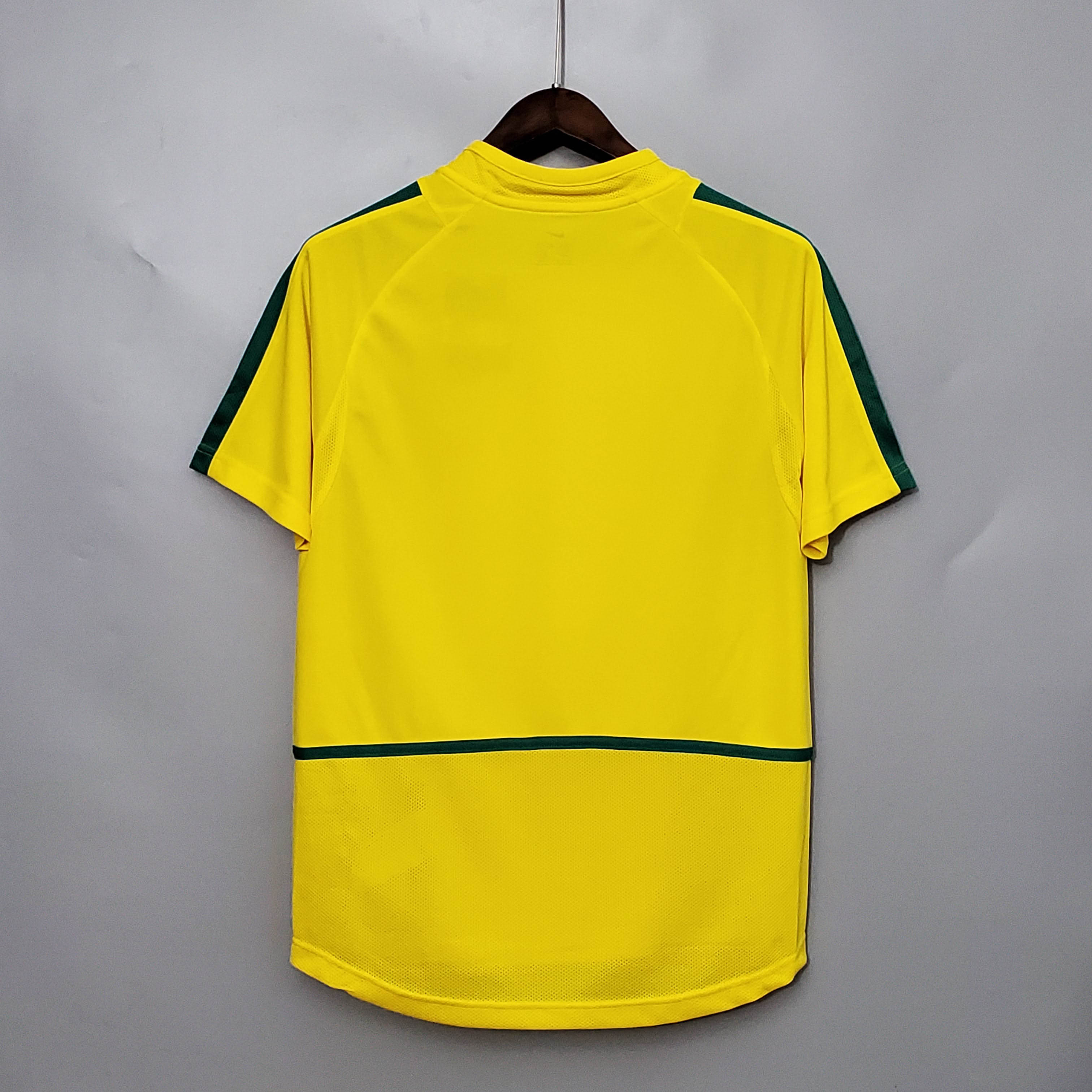 2002 Retro Brazil Home Football Shirt