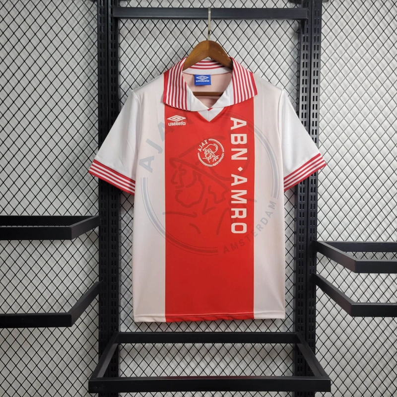 1995/1996 Retro Ajax Home Football Shirt