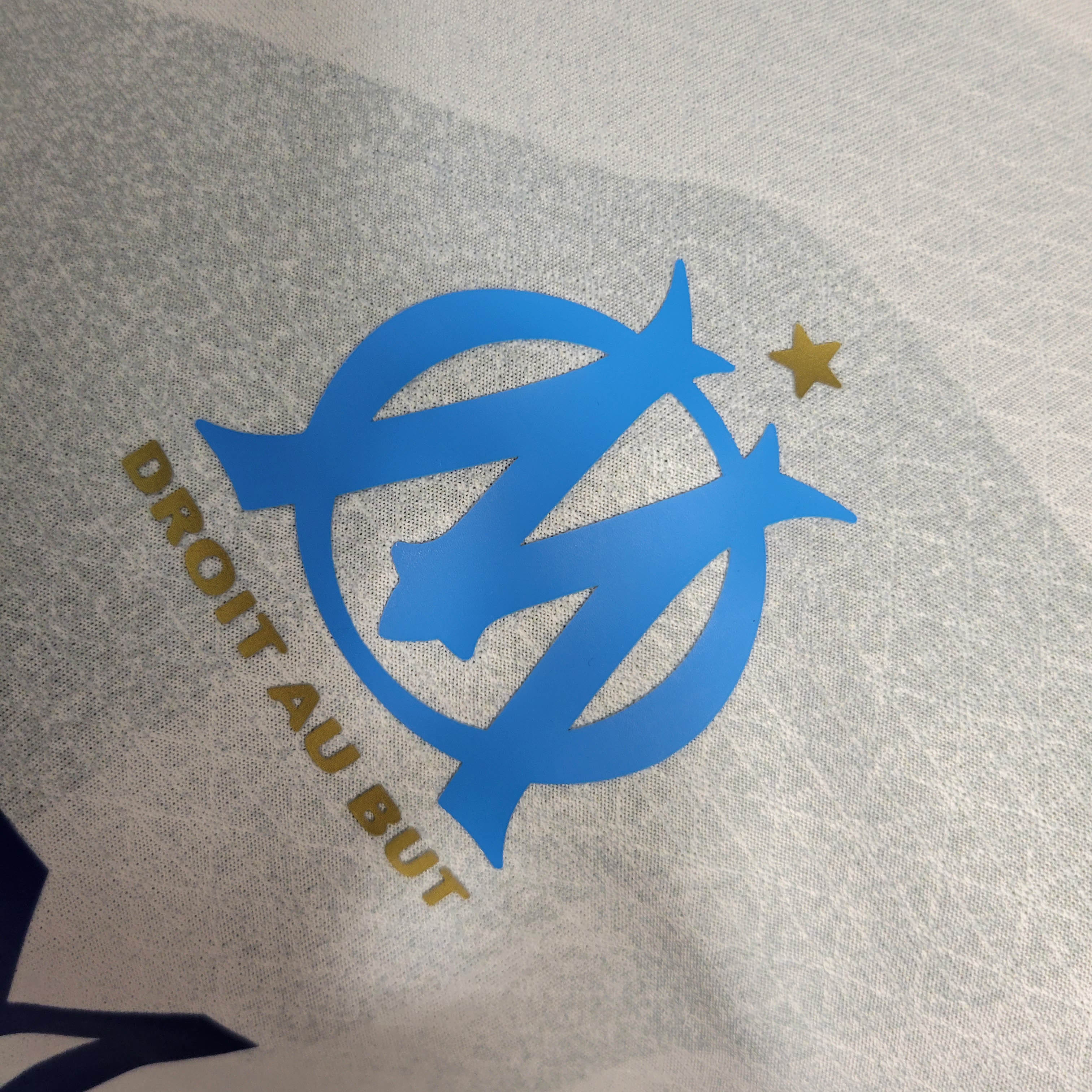 2023/2024 Player Version Olympique Marseille Home Football Shirt