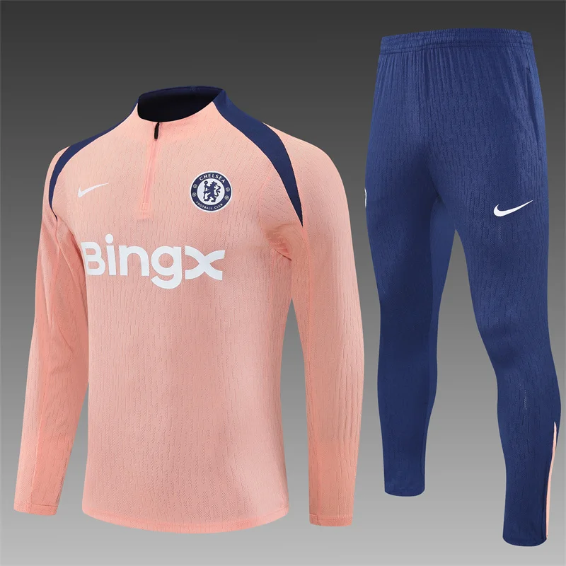 2025/2026 Chelsea Half-Pull Training Suit Football Shirt 1:1 Thai Quality Set