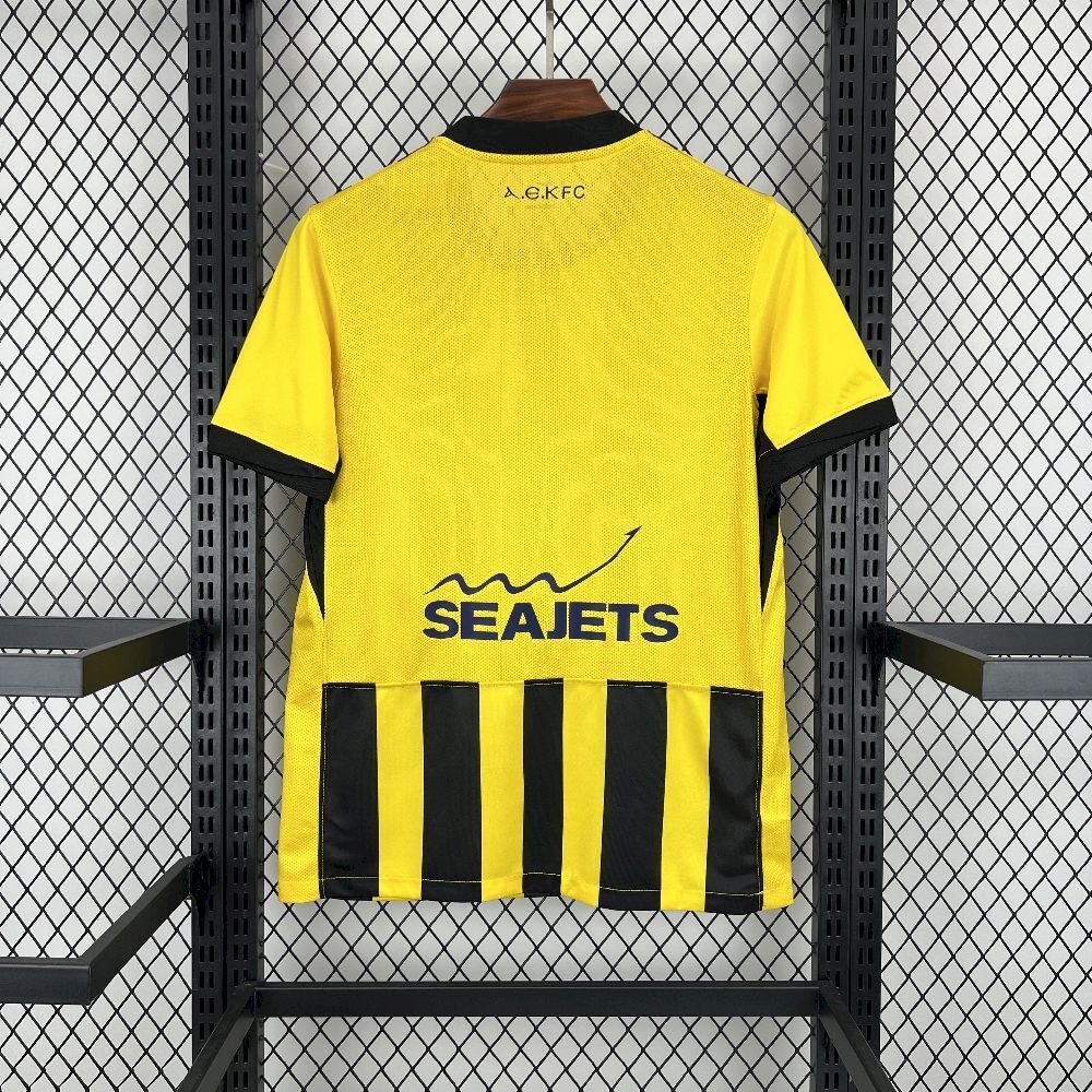 2025/2026 AEK Athens Home Football Shirt 1:1 Thai Quality