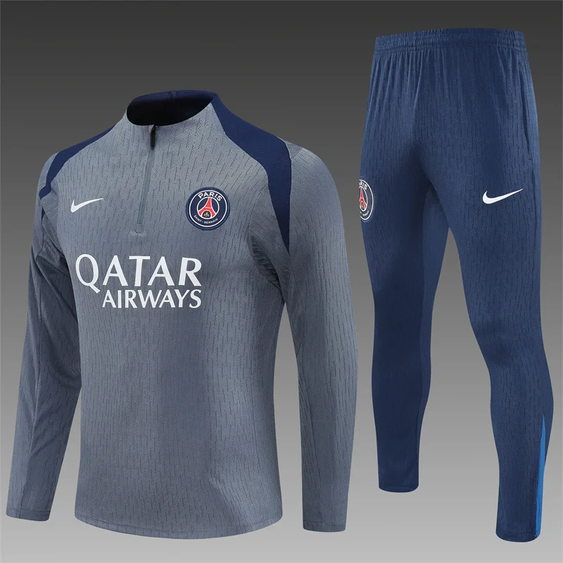 2025/2026 Paris Saint-Germain Half-Pull Training Suit Football Shirt 1:1 Thai Quality Set