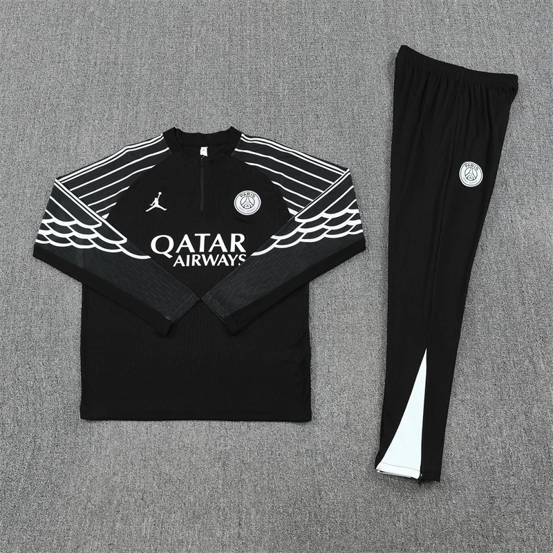 2025/2026 Paris Saint-Germain Half-Pull Training Suit Football Shirt 1:1 Thai Quality Set