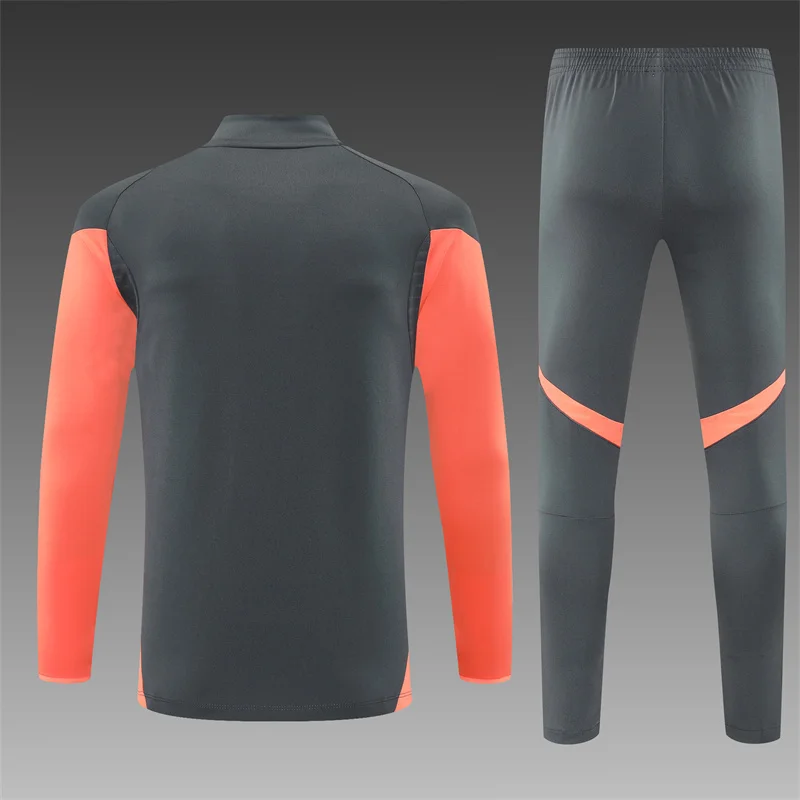 2025/2026 Bayern Munchen Half-Pull Training Suit Football Shirt Kids Size