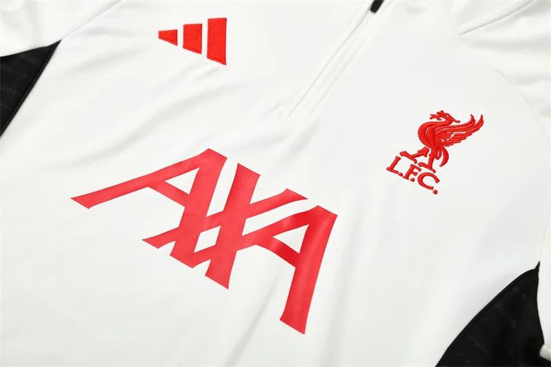 2025/2026 Liverpool Half-Pull Training Suit Football Shirt 1:1 Thai Quality Set