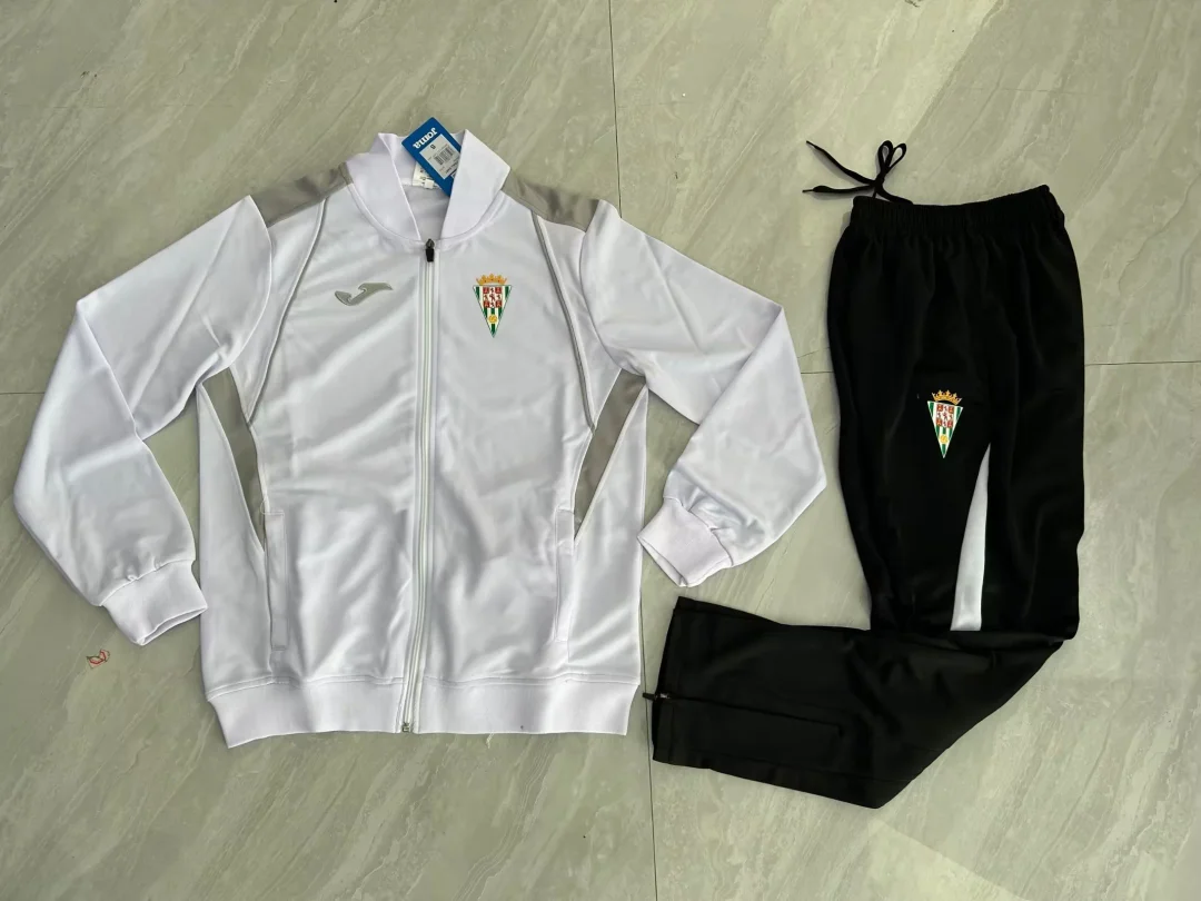 2025/2026 Cordoba CF Long Zipped Jacket Football Shirt 1:1 Thai Quality Set