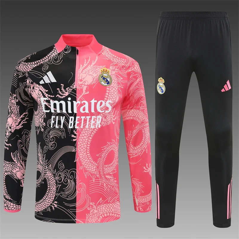 2025/2026 Real Madrid Half-Pull Special Edition Football Shirt Kids Size