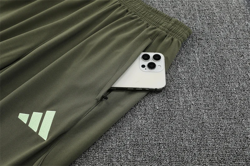 2025/2026 Real Madrid Half-Pull Training Suit Football Shirt Kids Size