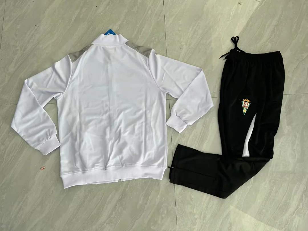 2025/2026 Cordoba CF Long Zipped Jacket Football Shirt 1:1 Thai Quality Set
