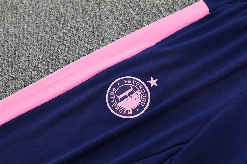 2025/2026 Feyenoord Half-Pull Training Wear Football Shirt Kids Size