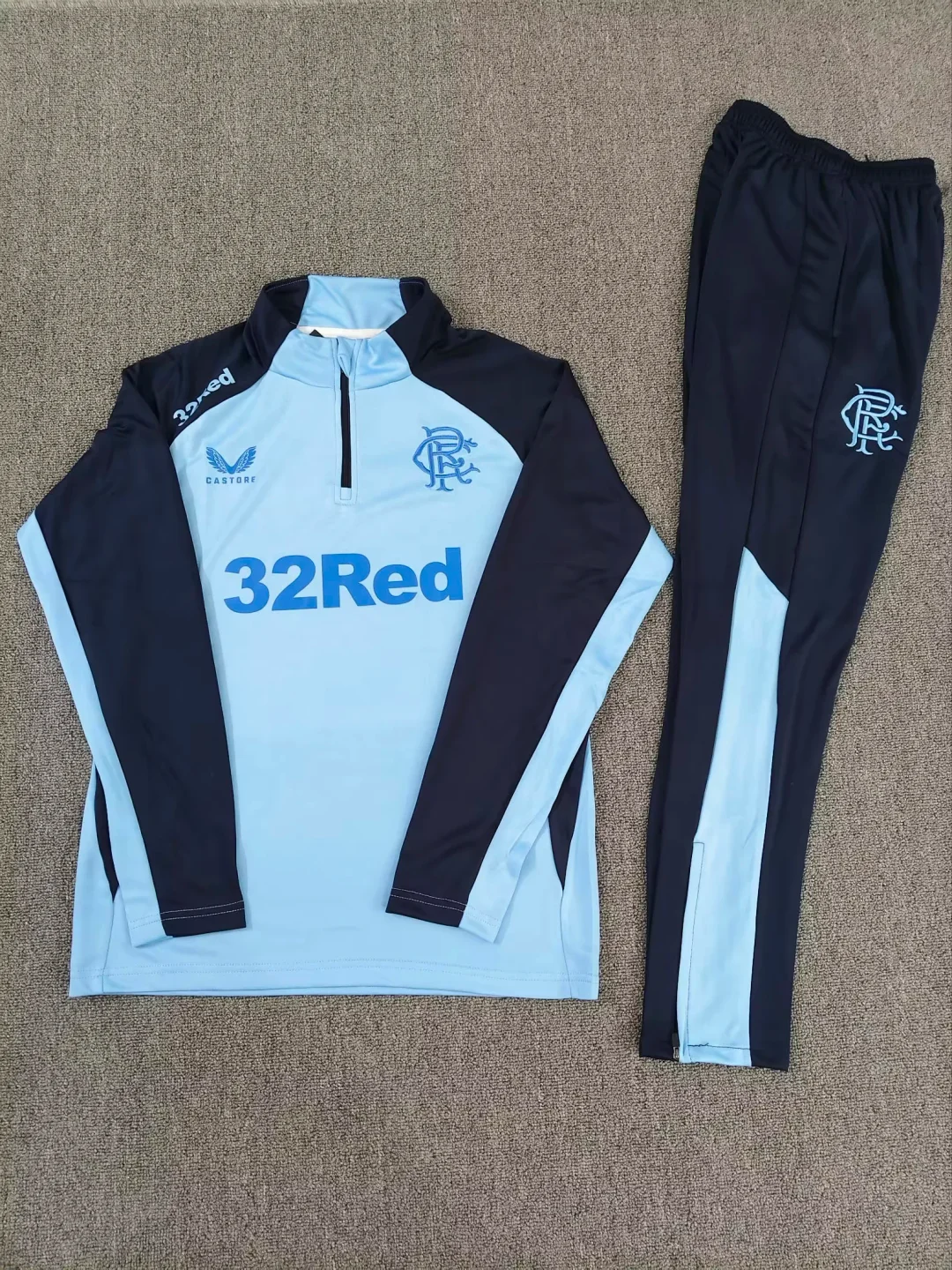 2025/2026 Rangers Half-Pull Training Wear Football Shirt