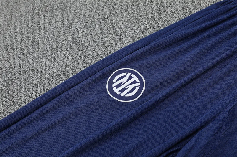 2025/2026 Inter Milan Half-Pull Training Suit Football Shirt 1:1 Thai Quality Set