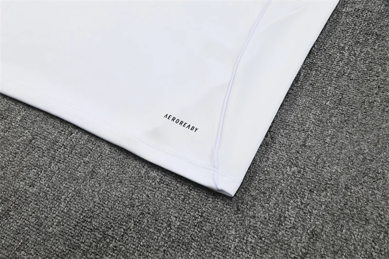 2025/2026 Real Madrid Half-Pull Training Suit Football Shirt Kids Size