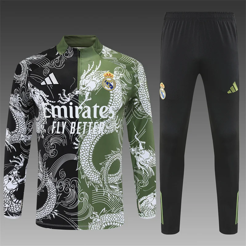 2025/2026 Real Madrid Half-Pull Special Edition Football Shirt Kids Size