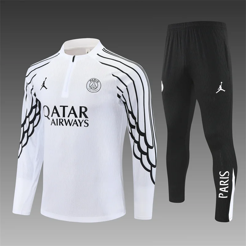 2025/2026 Paris Saint-Germain Half-Pull Training Suit Football Shirt 1:1 Thai Quality Set