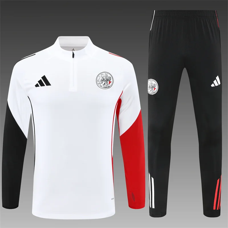 2025/2026 Ajax Half-Pull Football Shirt