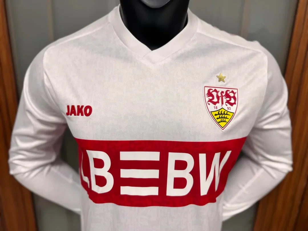 2025/2026 Long Sleeve VfB Stuttgart Special Edition Football Shirt 1:1 Thai Quality