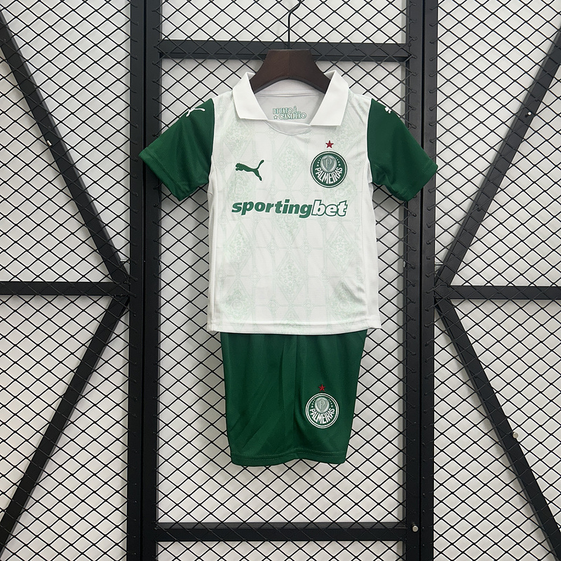 2025/2026 Palmeiras Away FootballShirt Kids Size 1:1 Thai Quality