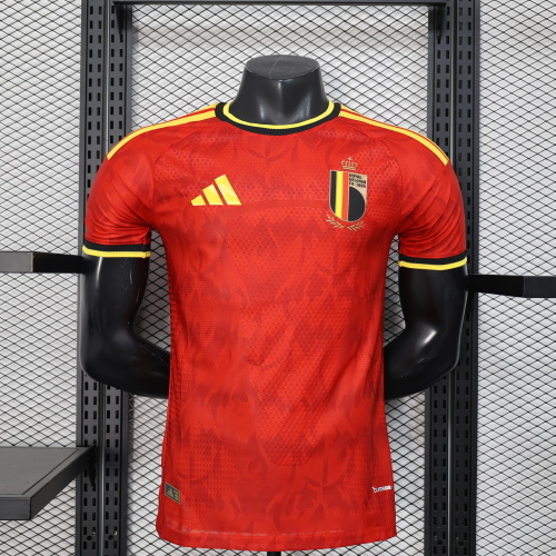 2026 Player Version Belgium Home Football Shirt