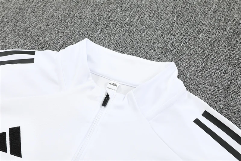 2025/2026 Manchester United Half-Pull Training Suit Football Shirt 1:1 Thai Quality Set Kids Size