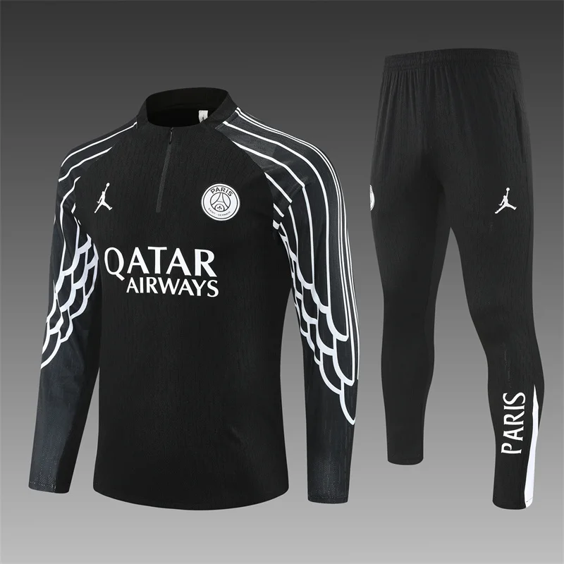 2025/2026 Paris Saint-Germain Half-Pull Training Suit Football Shirt 1:1 Thai Quality Set