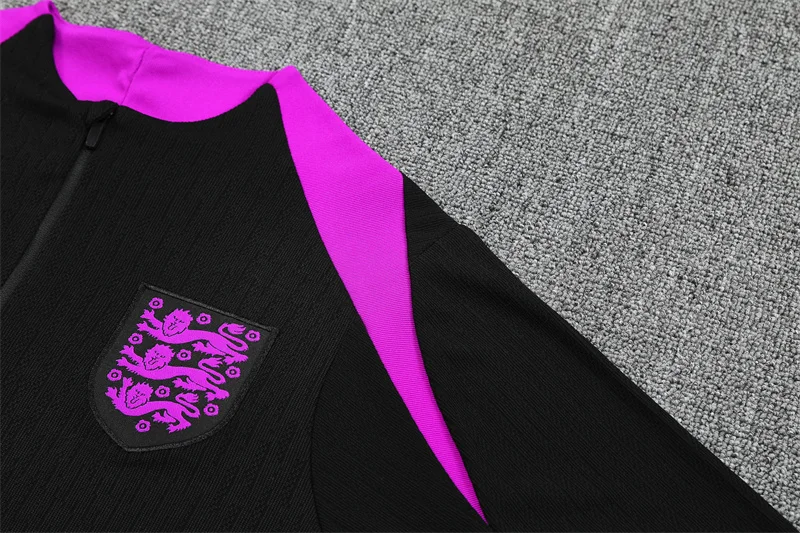 2025/2026 England Half-Pull Training Wear Football Shirt