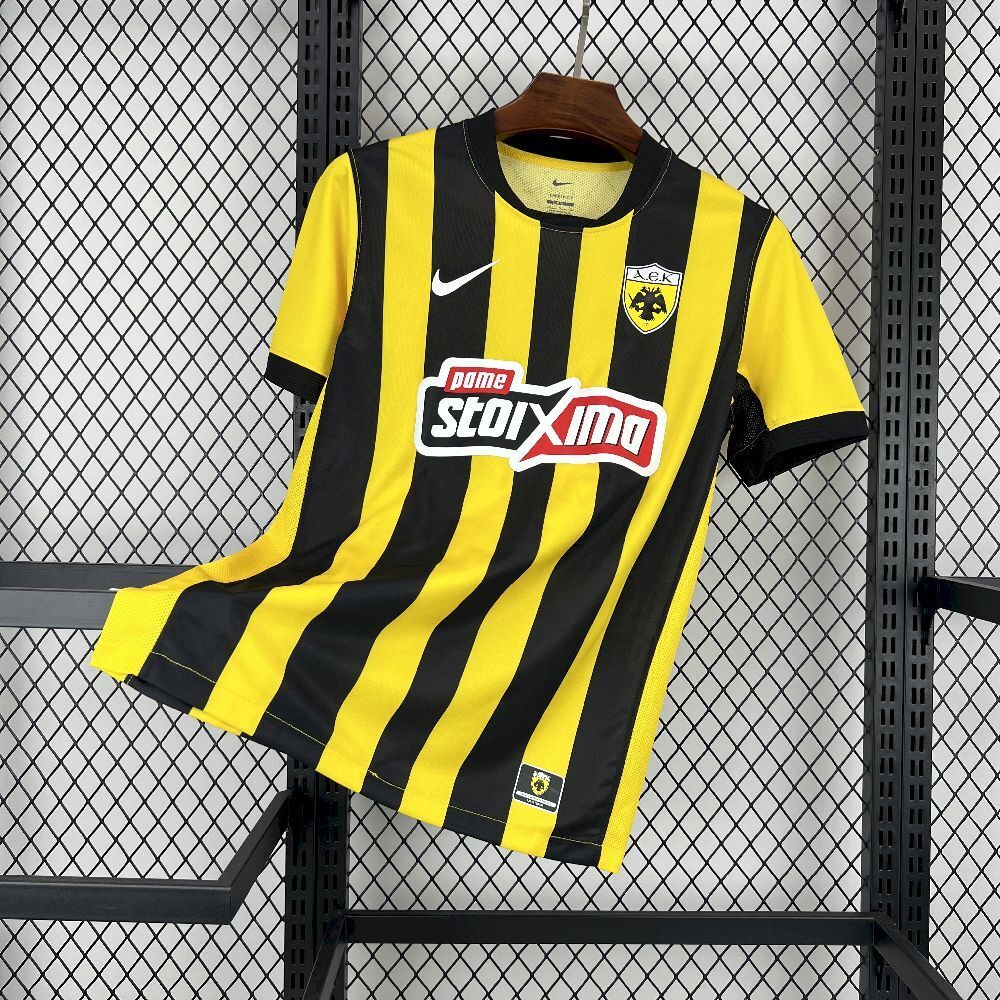 2025/2026 AEK Athens Home Football Shirt 1:1 Thai Quality