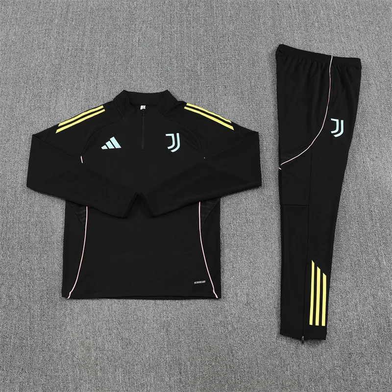 2025/2026 Juventus Half-Pull Training Wear Football Shirt