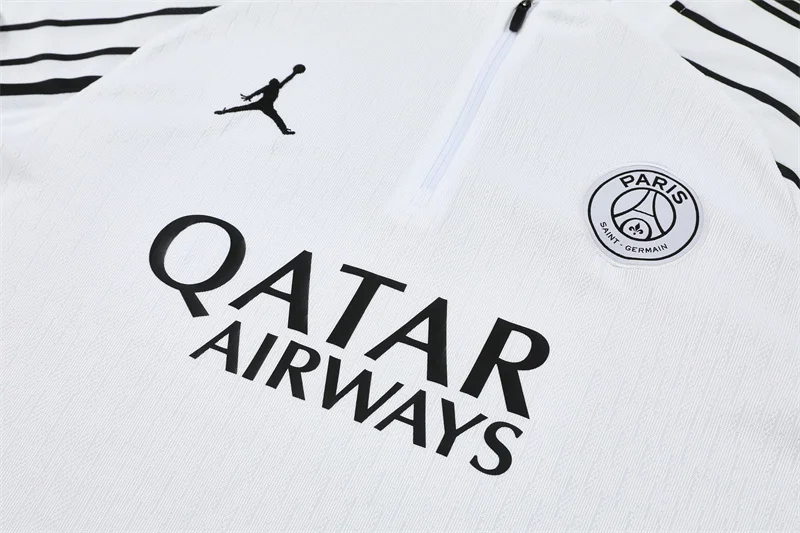 2025/2026 Paris Saint-Germain Half-Pull Training Suit Football Shirt Kids Size