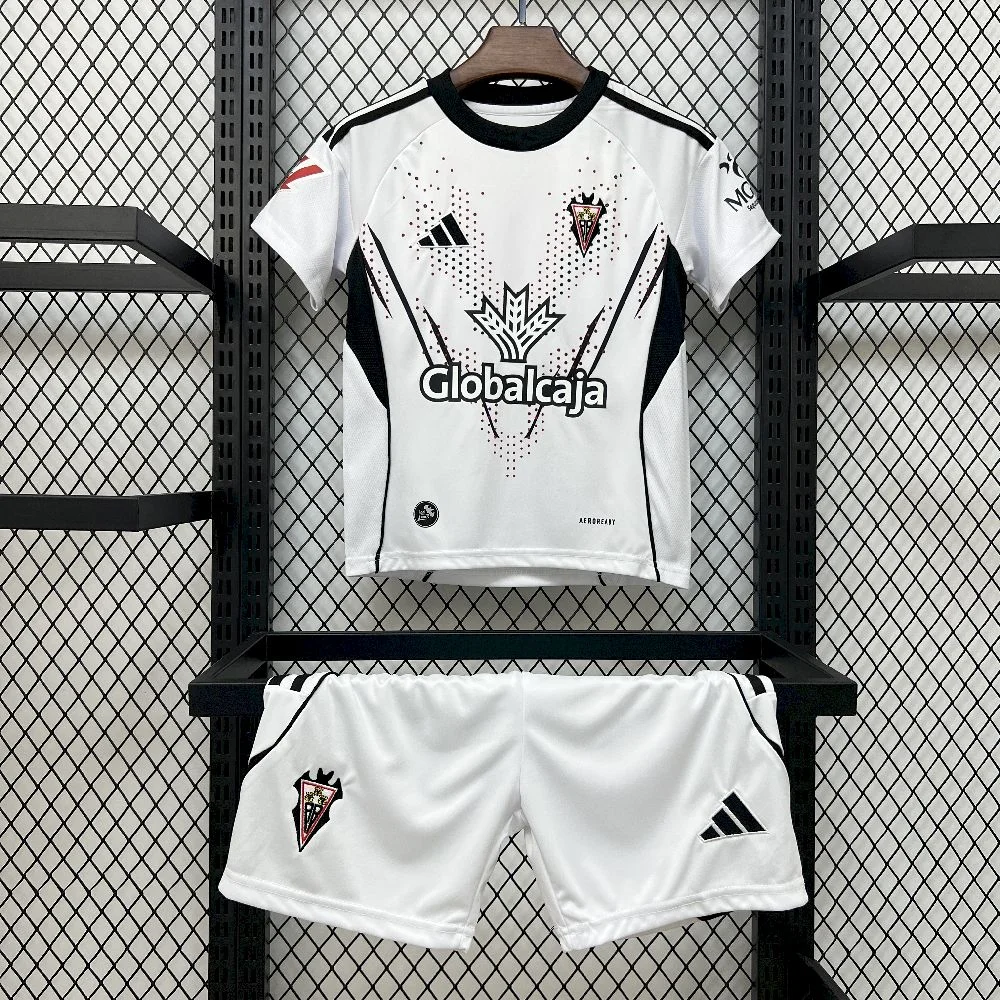 2025/2026 Albacete Home Football Shirt Kids Size 1:1 Thai Quality