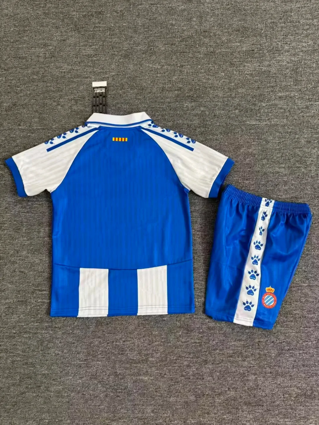 2025/2026 Espanyol Home Football Shirt Kids Size 1:1 Thai Quality