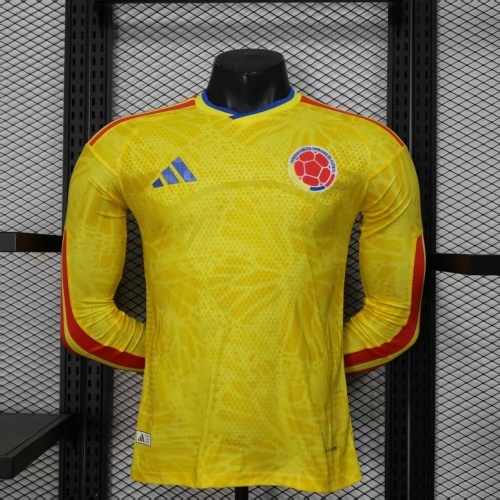 2026 Player Version Colombia long sleeves  Football Shirt