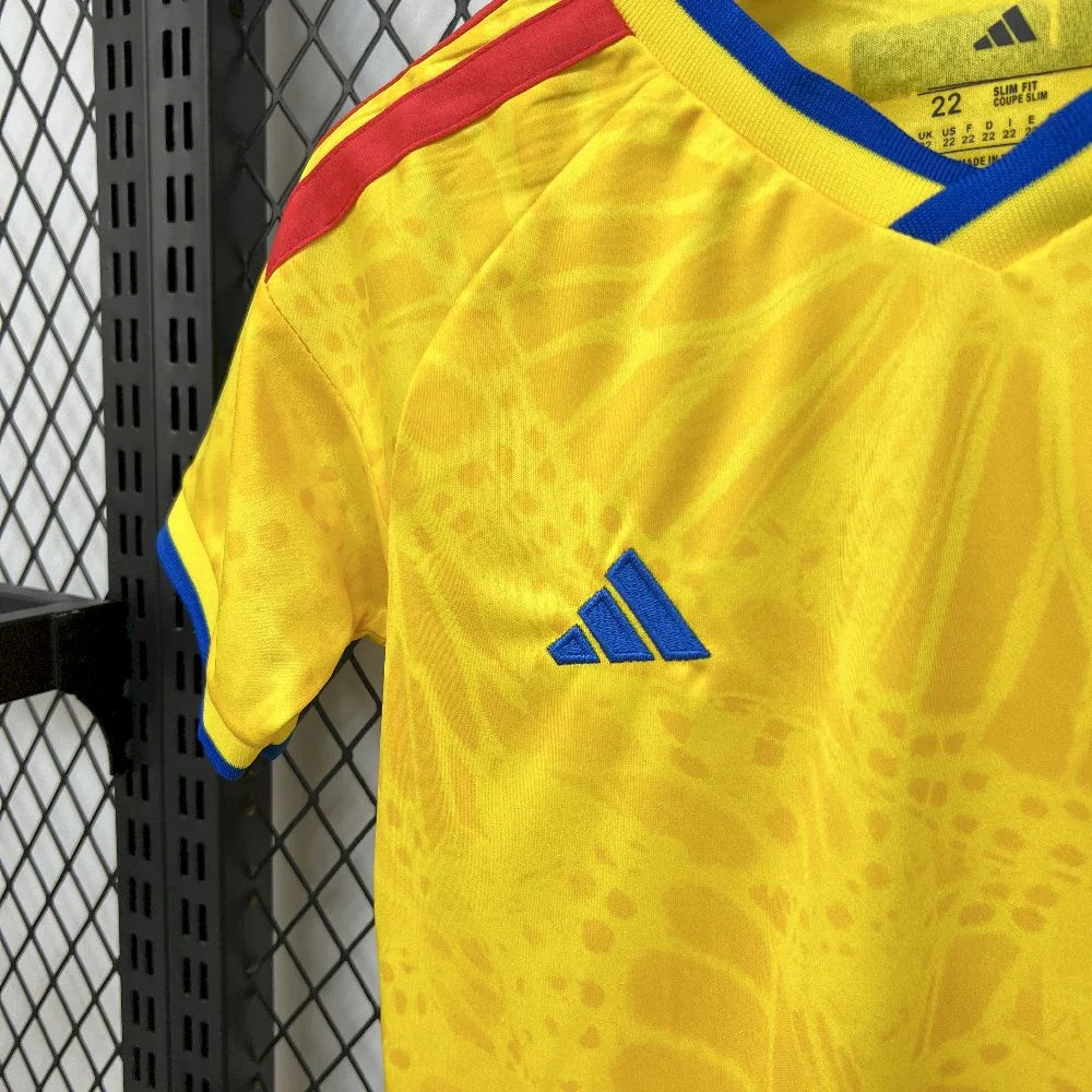 2026 Colombia Home Football Shirt Kids Size 1:1 Thai Quality