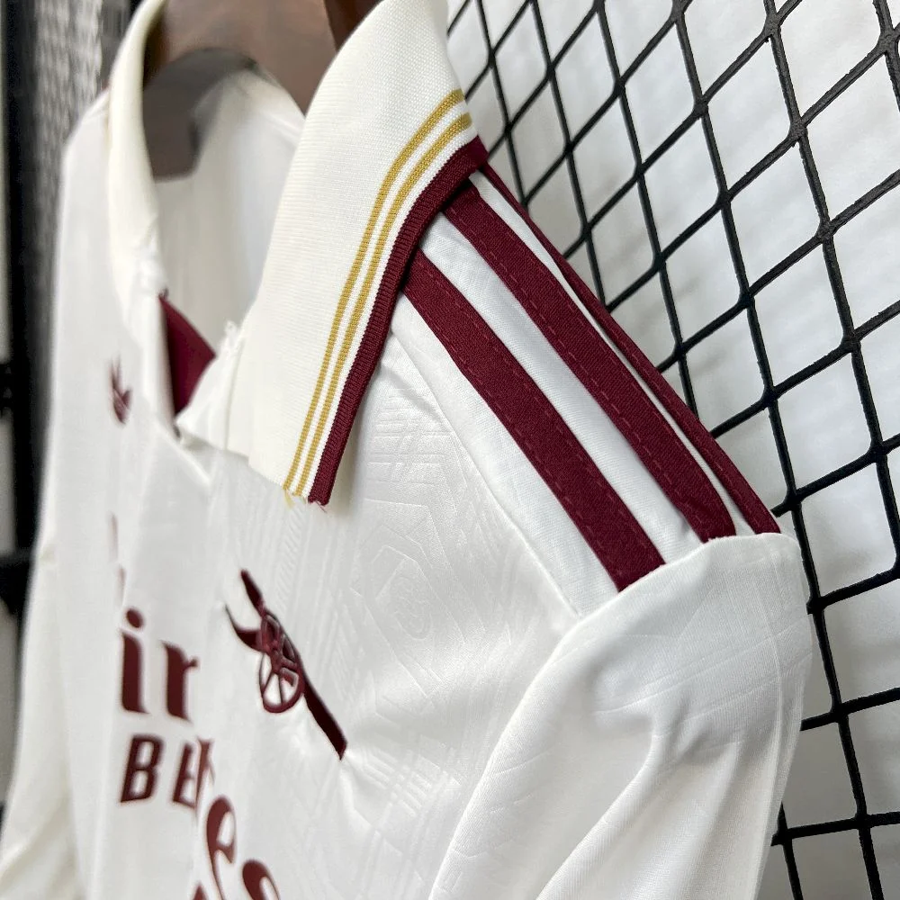 2025/2026 Long Sleeve Arsenal Home Football Shirt 1:1 Thai Quality