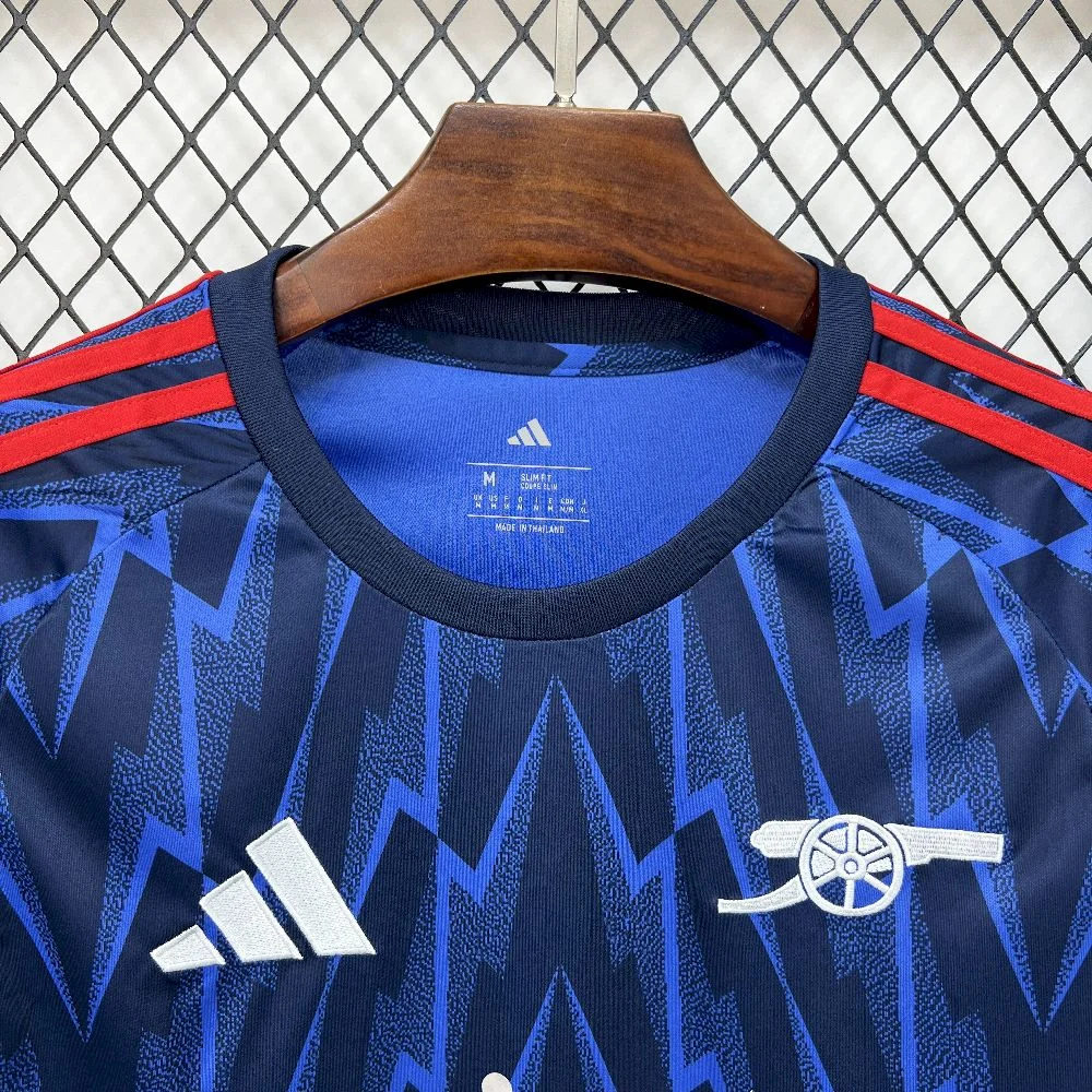 2025/2026 Long Sleeve Arsenal Away Football Shirt 1:1 Thai Quality