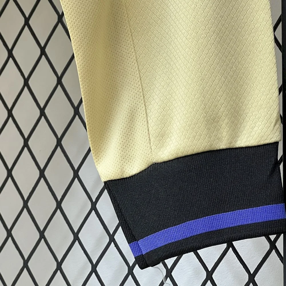 2025/2026 Long Sleeve Barcelona Away Football Shirt 1:1 Thai Quality