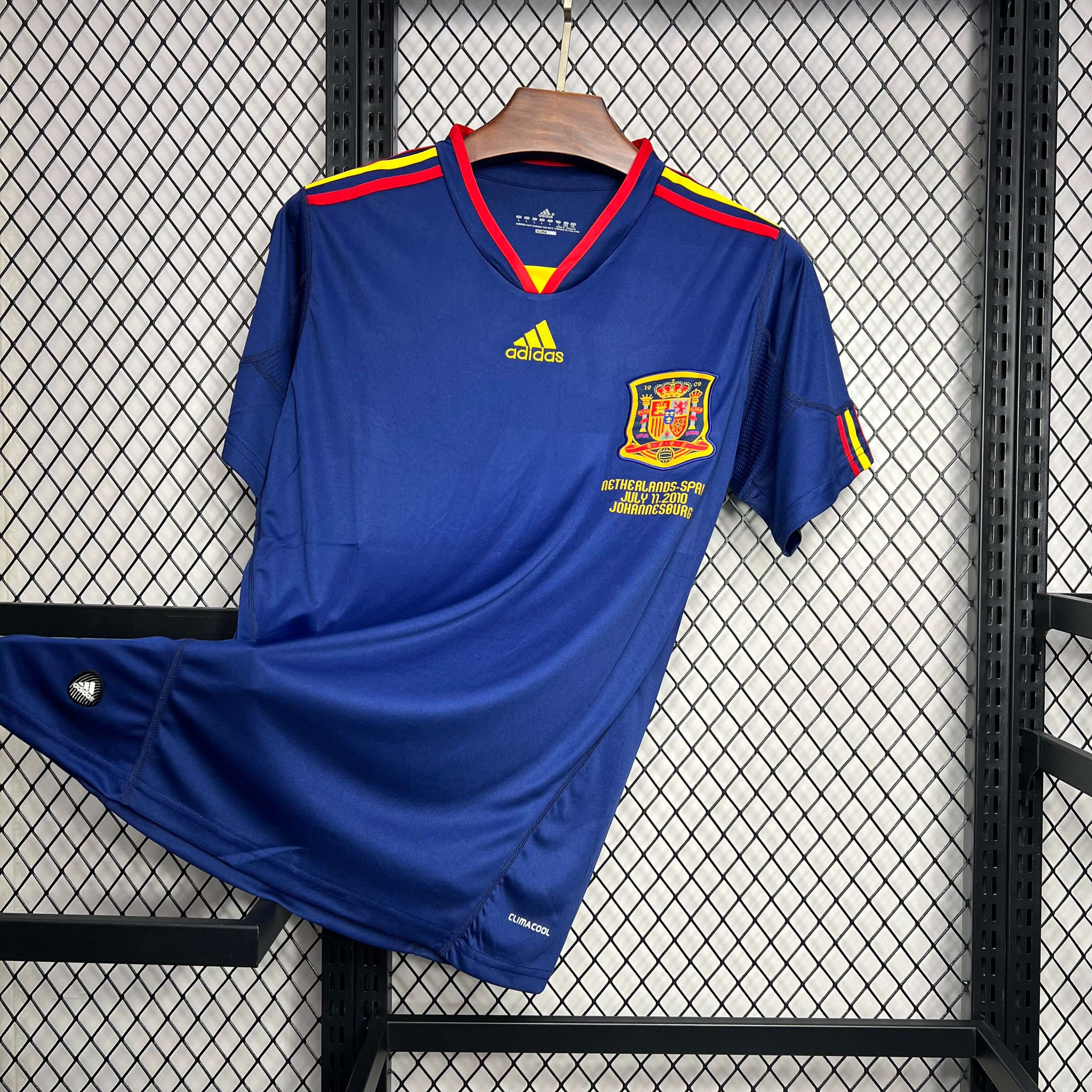 2010 Retro Spain Away Football Shirt