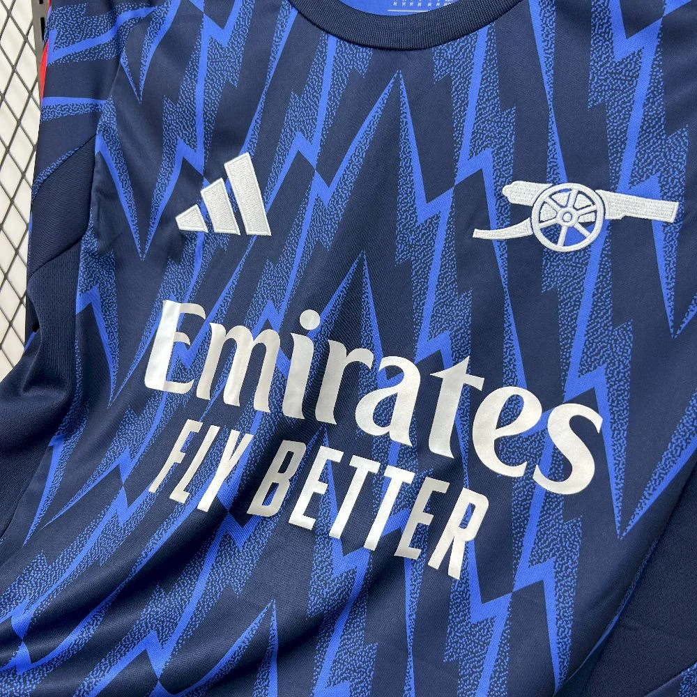 2025/2026 Long Sleeve Arsenal Away Football Shirt 1:1 Thai Quality