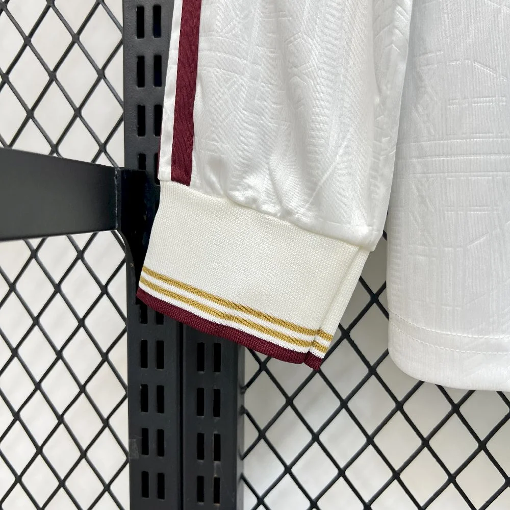 2025/2026 Long Sleeve Arsenal Home Football Shirt 1:1 Thai Quality