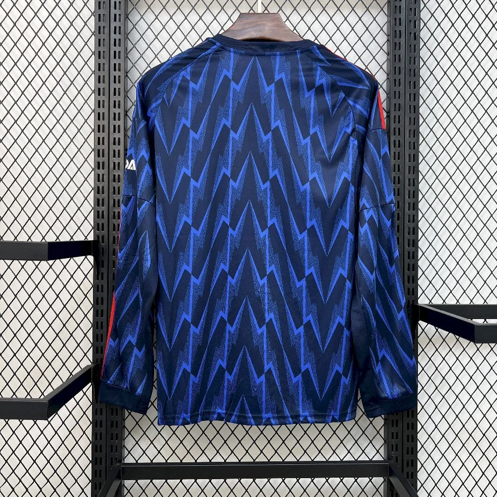 2025/2026 Long Sleeve Arsenal Away Football Shirt 1:1 Thai Quality
