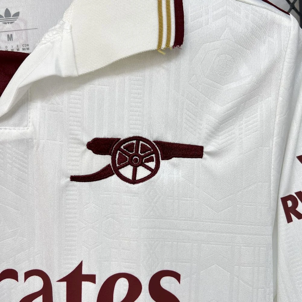 2025/2026 Long Sleeve Arsenal Home Football Shirt 1:1 Thai Quality