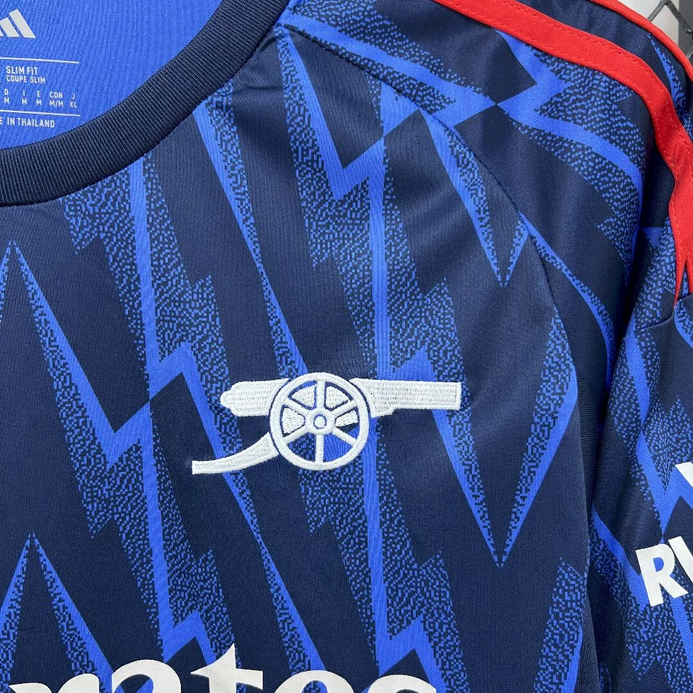 2025/2026 Long Sleeve Arsenal Away Football Shirt 1:1 Thai Quality