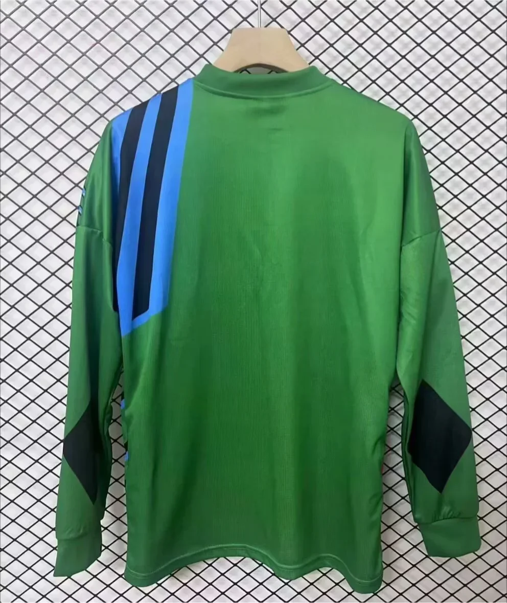 1992/1993 Retro Long Sleeve Manchester United Goalkeeper Football Shirt 1:1 Thai Quality