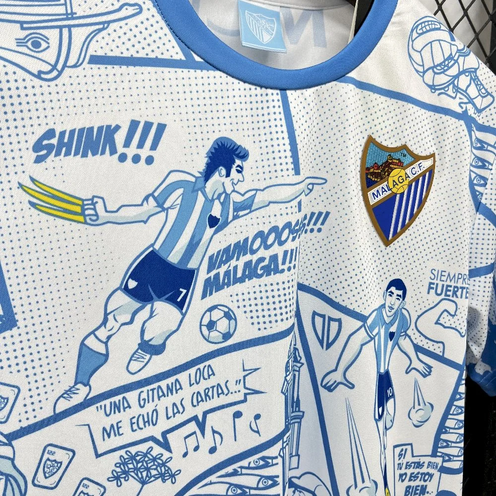 2025/2026 Malaga Special Edition Football Shirt 1:1 Thai Quality