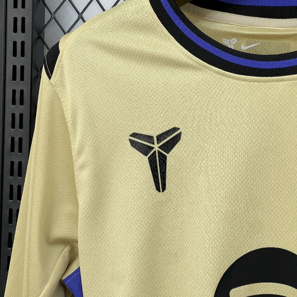 2025/2026 Long Sleeve Barcelona Away Football Shirt 1:1 Thai Quality